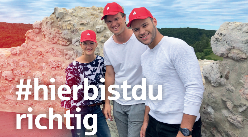 #HIERBISTDURICHTIG: Ausbildung bei der Sparkasse Regensburg!