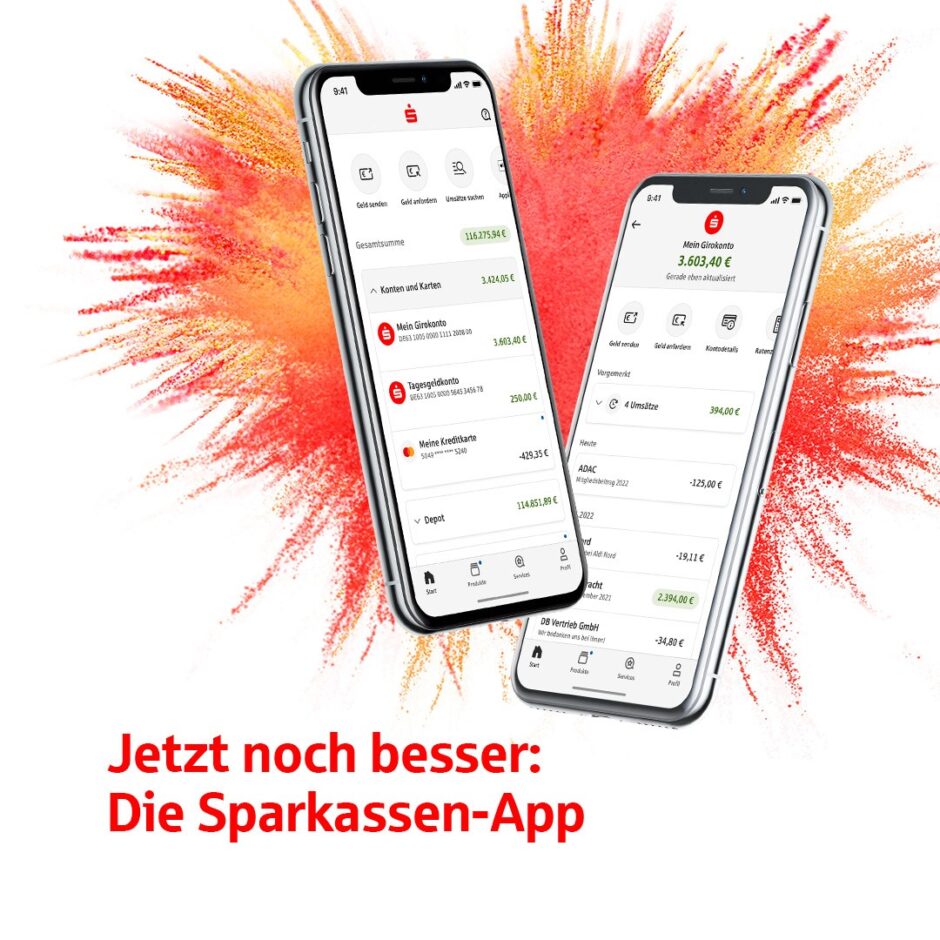 UPDATE: Die App Sparkasse. Besser. Neuer. Übersichtlicher.